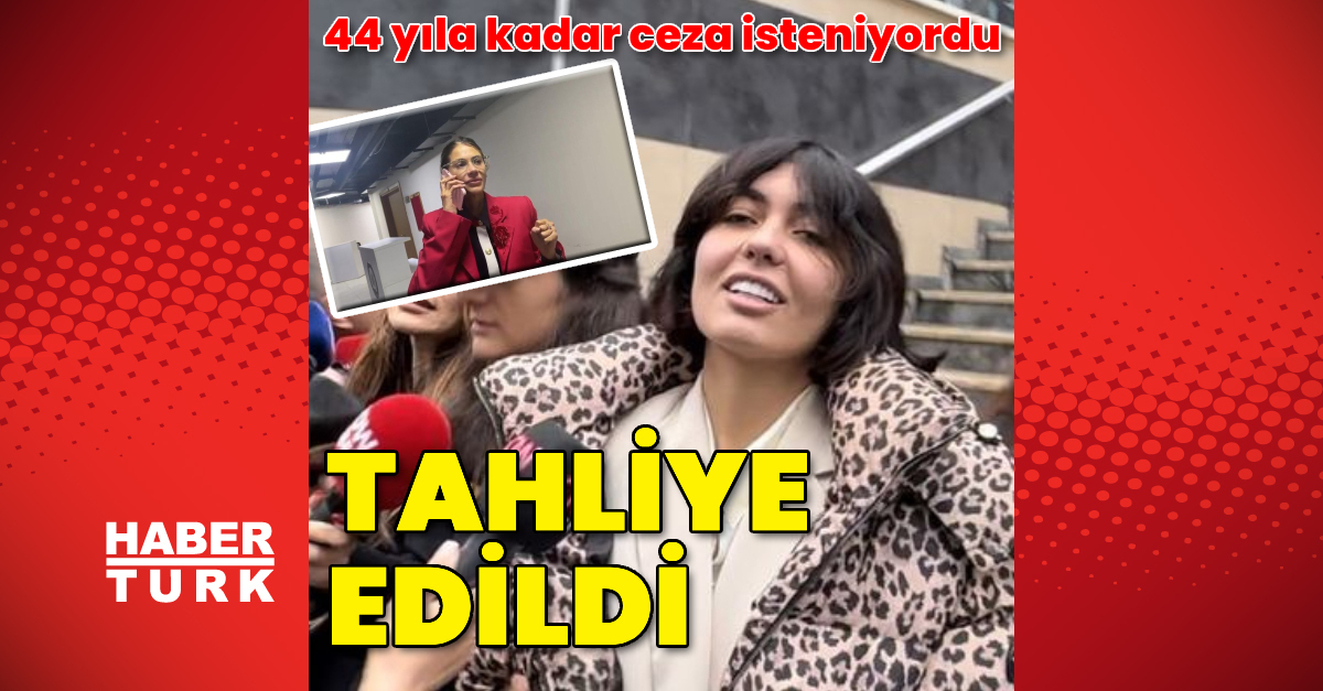 Bahar Candan tahliye edildi!