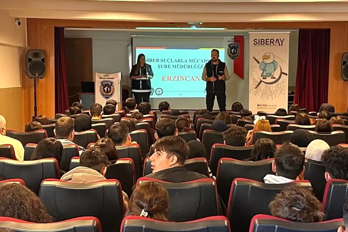 Erzincan’da Öğrencilere Güvenlik Eğitimi