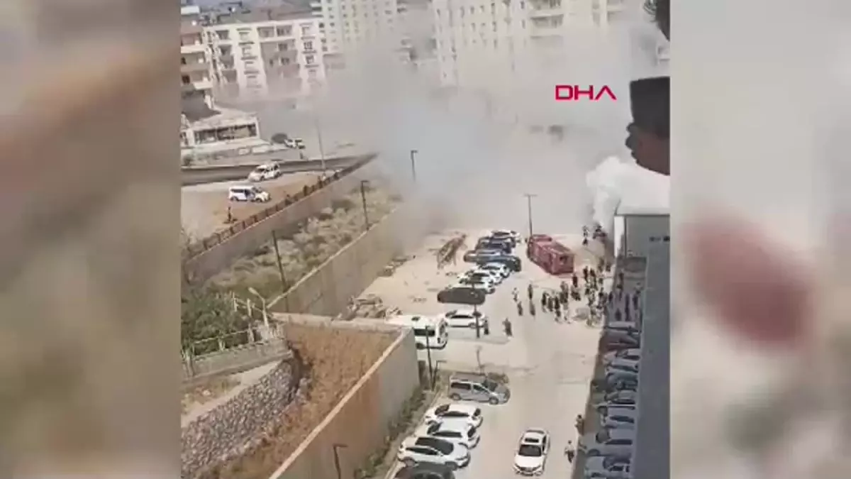 Hastane Trafosunda Patlama ve Yangın