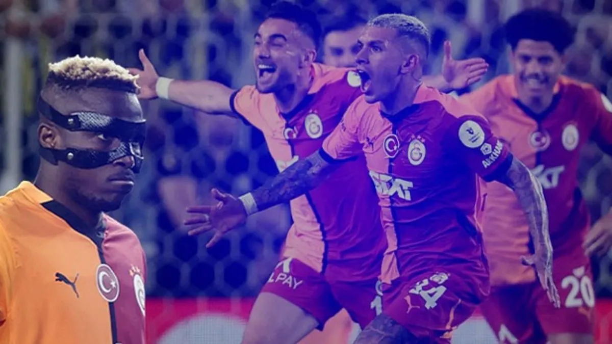 SON DAKİKA HABERİ: Fenerbahçe Galatasaray derbisinde Torreira’dan inanılmaz gol! Osimhen asistiyle mest etti