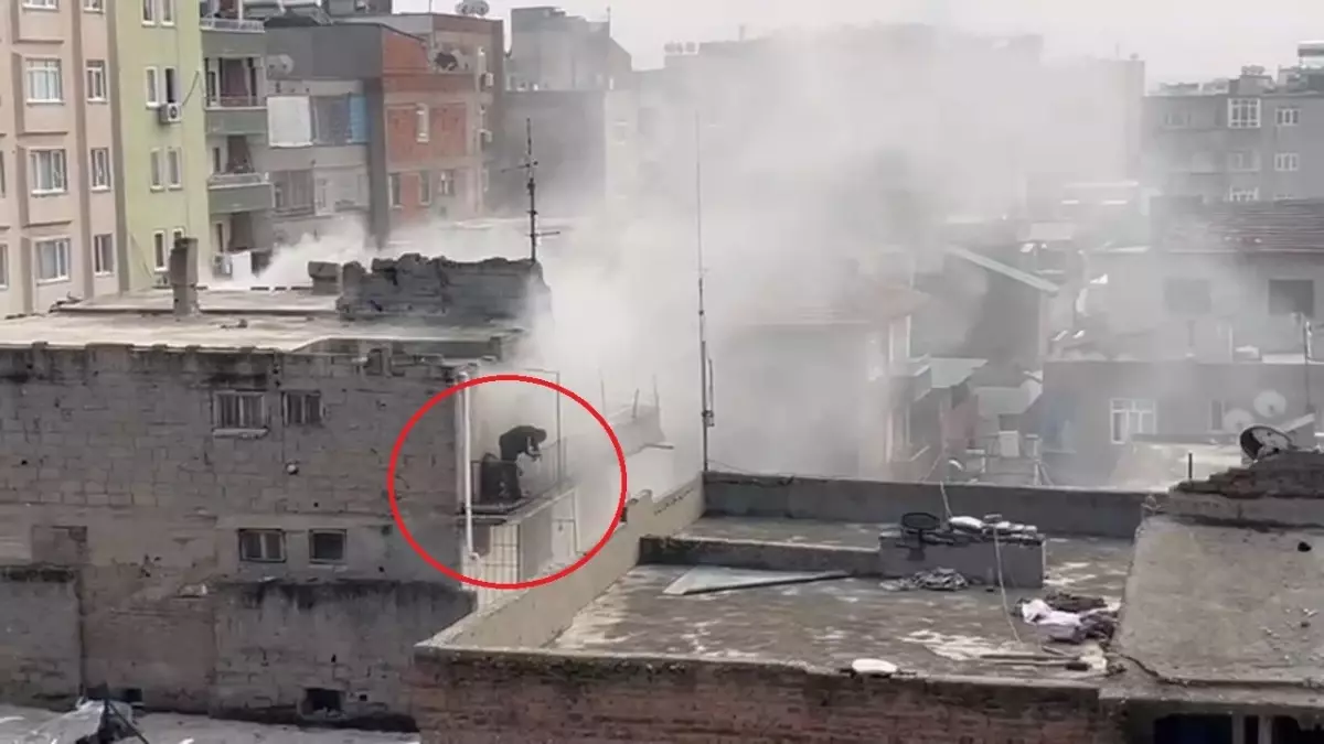 Diyarbakır’da Yangın: Baba ve İki Kızı Kurtarıldı