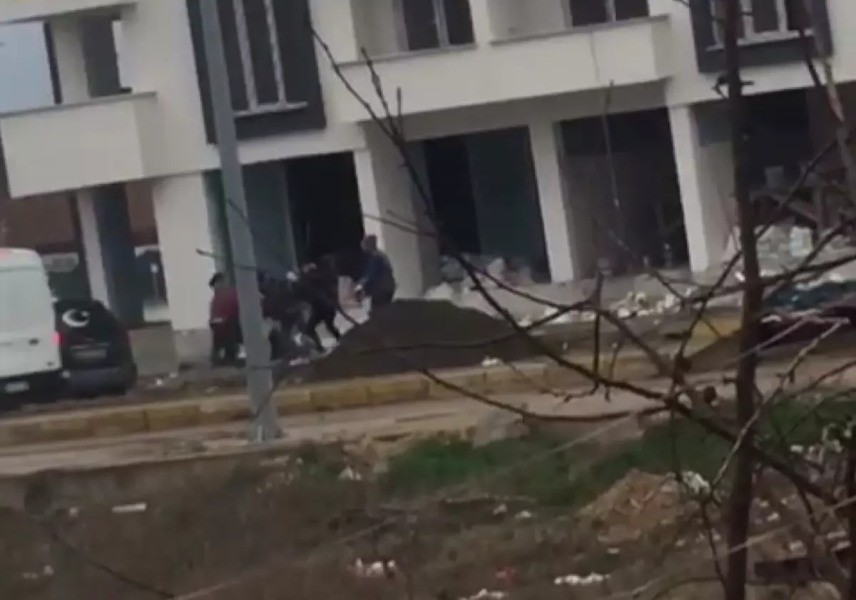 Erbaa’da İnşaat İşçileri Arasında Kavga