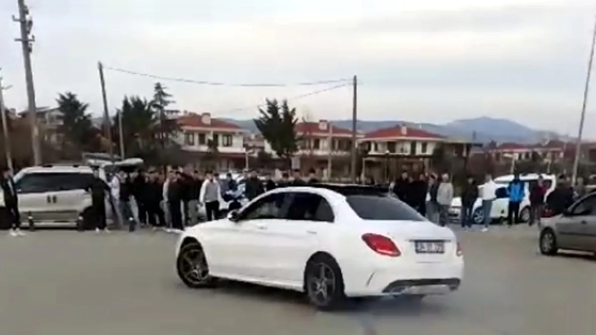 Otomobille drift yapan ehliyetsiz sürücüye 84 bin lira ceza