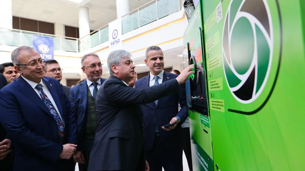 Türkiye’de bir ilk; Depozito Saha Yönetim Sistemi Sakarya’da hizmete girdi