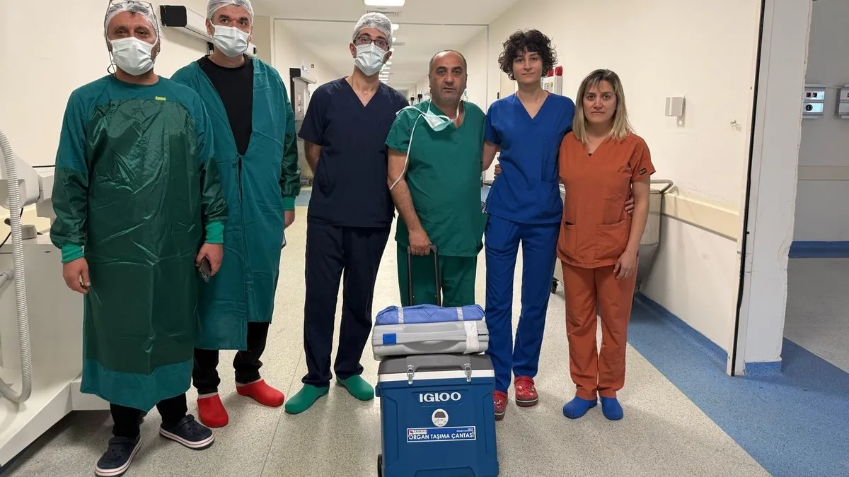 Beyin ölümü gerçekleşen 29 yaşındaki genç 5 kişiye hayat ve umut oldu