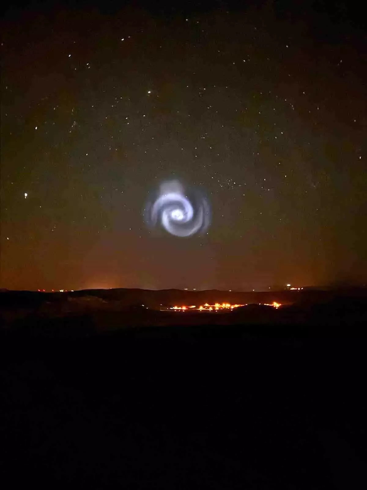 Elazığ’da Spiral Cisim Görüntülendi